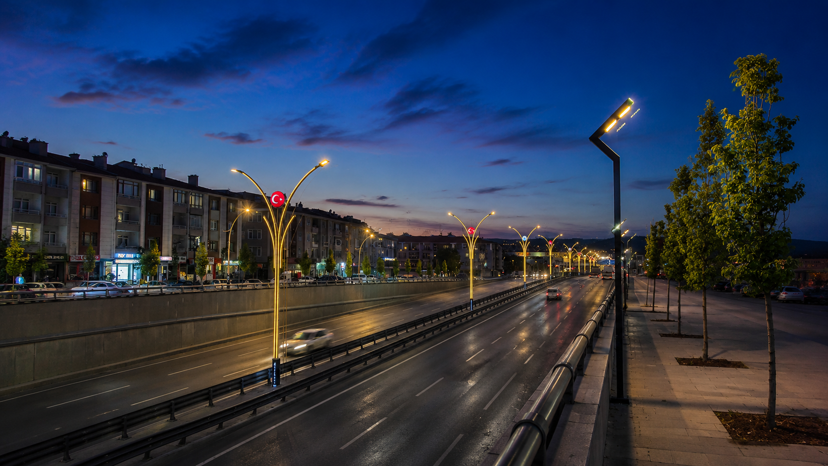 Anatolia LED | Ankara – Gölbaşı Belediyesi Dekoratif Aydınlatma Projesi