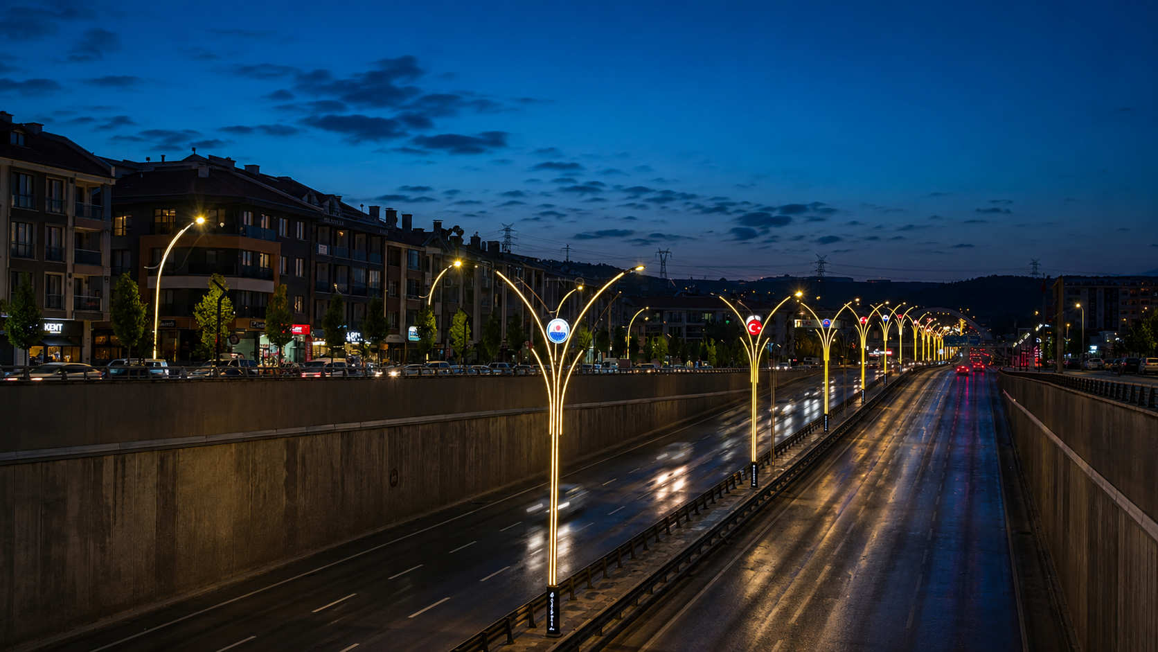 Anatolia LED | Ankara – Gölbaşı Belediyesi Dekoratif Aydınlatma Projesi