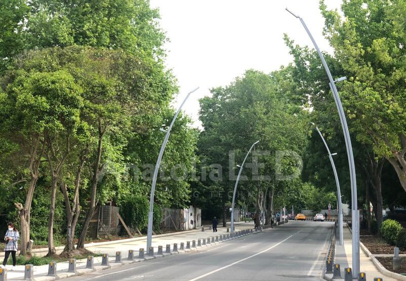 Anatolia LED | Beykoz Belediyesi TEDAŞ Onaylı 8+6 Metre Ant-Kuğu Modeli Dekoratif Aydınlatma Yapım İşi / 2021