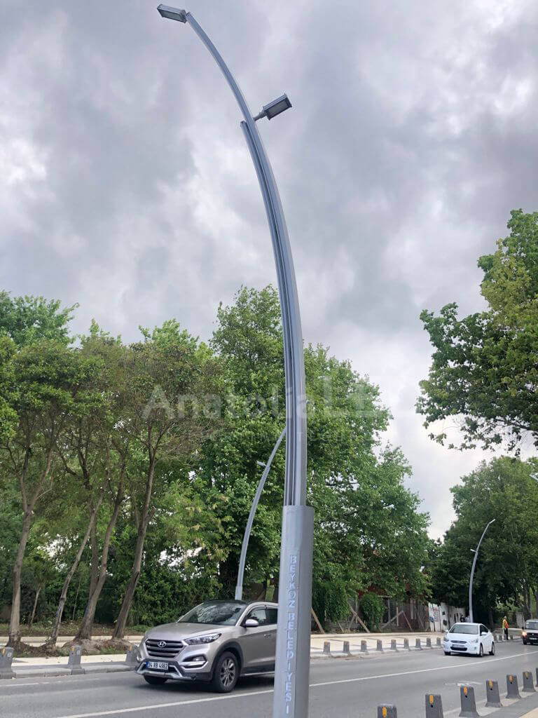 Anatolia LED | Beykoz Belediyesi TEDAŞ Onaylı 8+6 Metre Ant-Kuğu Modeli Dekoratif Aydınlatma Yapım İşi / 2021