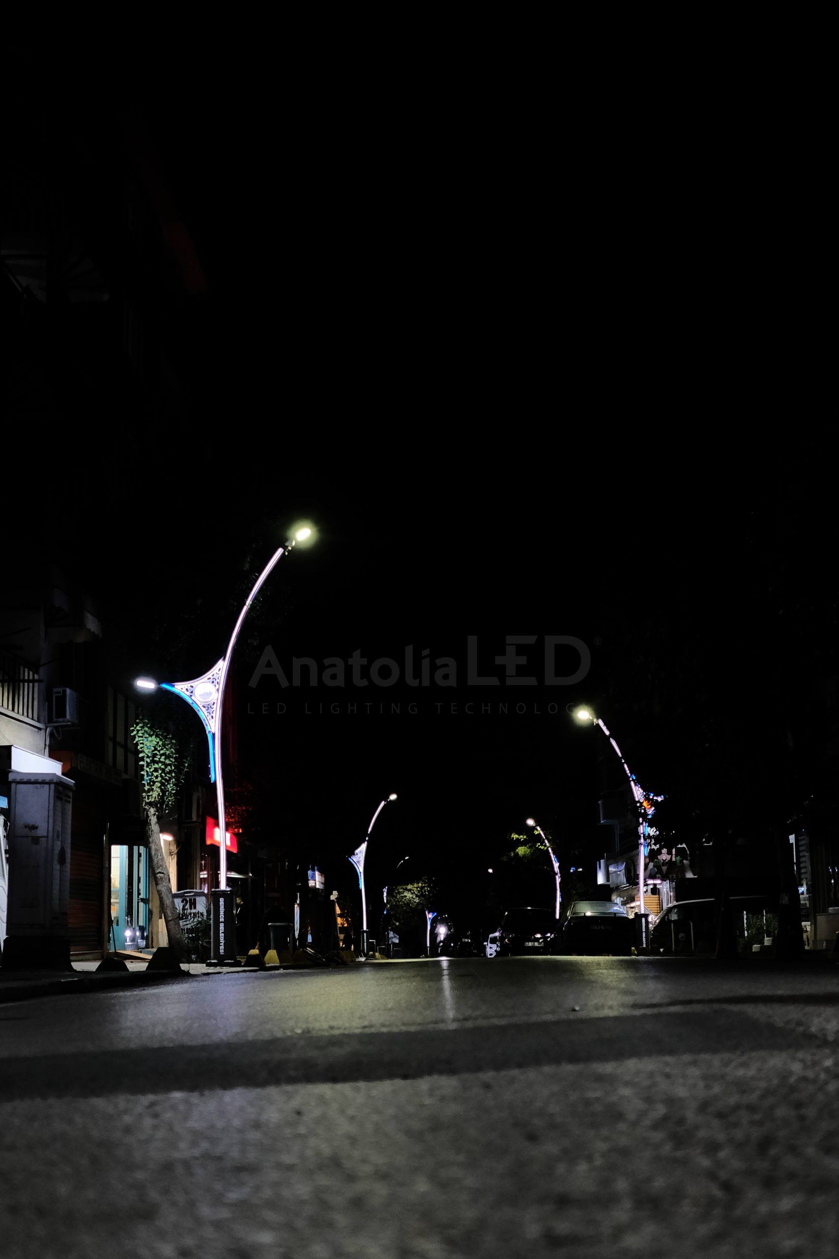 Anatolia LED | Derince Belediyesi İstasyon Caddesi Dekoratif Ledli Aydınlatma Yapım İşimiz / 2019