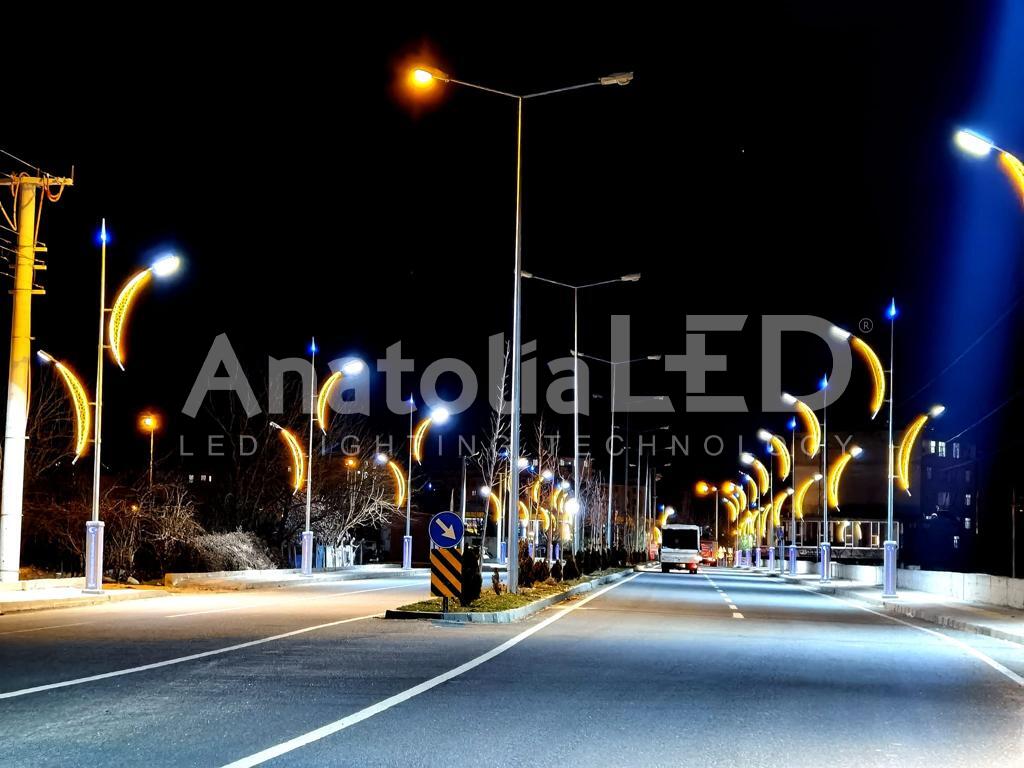 Anatolia LED | Diyarbakır – Hani Belediyesi Dekoratif Aydınlatma Projesi