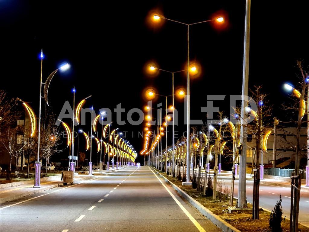 Anatolia LED | Diyarbakır – Hani Belediyesi Dekoratif Aydınlatma Projesi