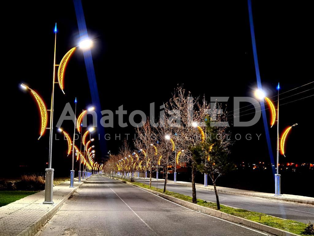 Anatolia LED | Diyarbakır – Hani Belediyesi Dekoratif Aydınlatma Projesi