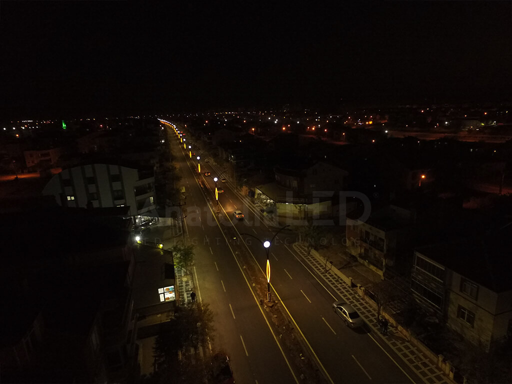 Anatolia LED | Karaman Belediyesi Dekoratif Aydınlatma Yapım İşi – 2022