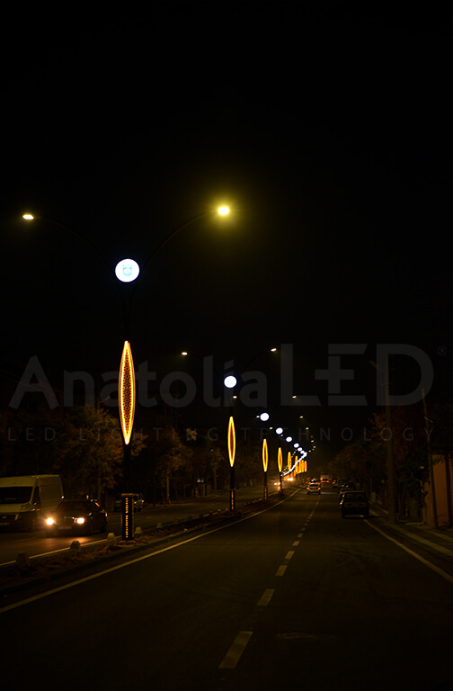 Anatolia LED | Karaman Belediyesi Dekoratif Aydınlatma Yapım İşi – 2022