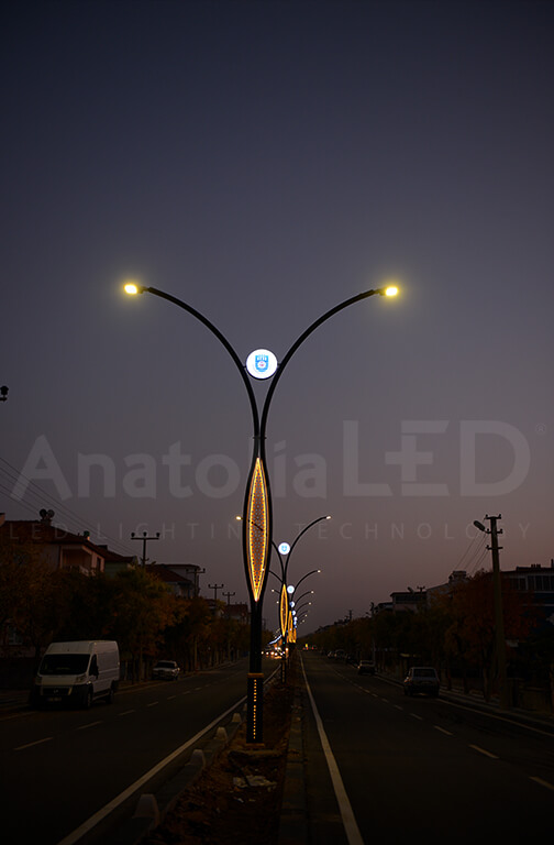 Anatolia LED | Karaman Belediyesi Dekoratif Aydınlatma Yapım İşi – 2022