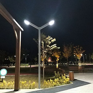 Anatolia LED | Kocaeli İzmit 1071 Malazgirt Parkı Dekoratif Aydınlatma Yapım İşi 2018