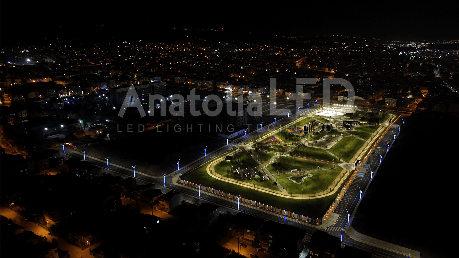 Anatolia LED | Kocaeli Büyükşehir Belediyesi Derince Sağlıklı Yaşam Aydınlatma Projesi