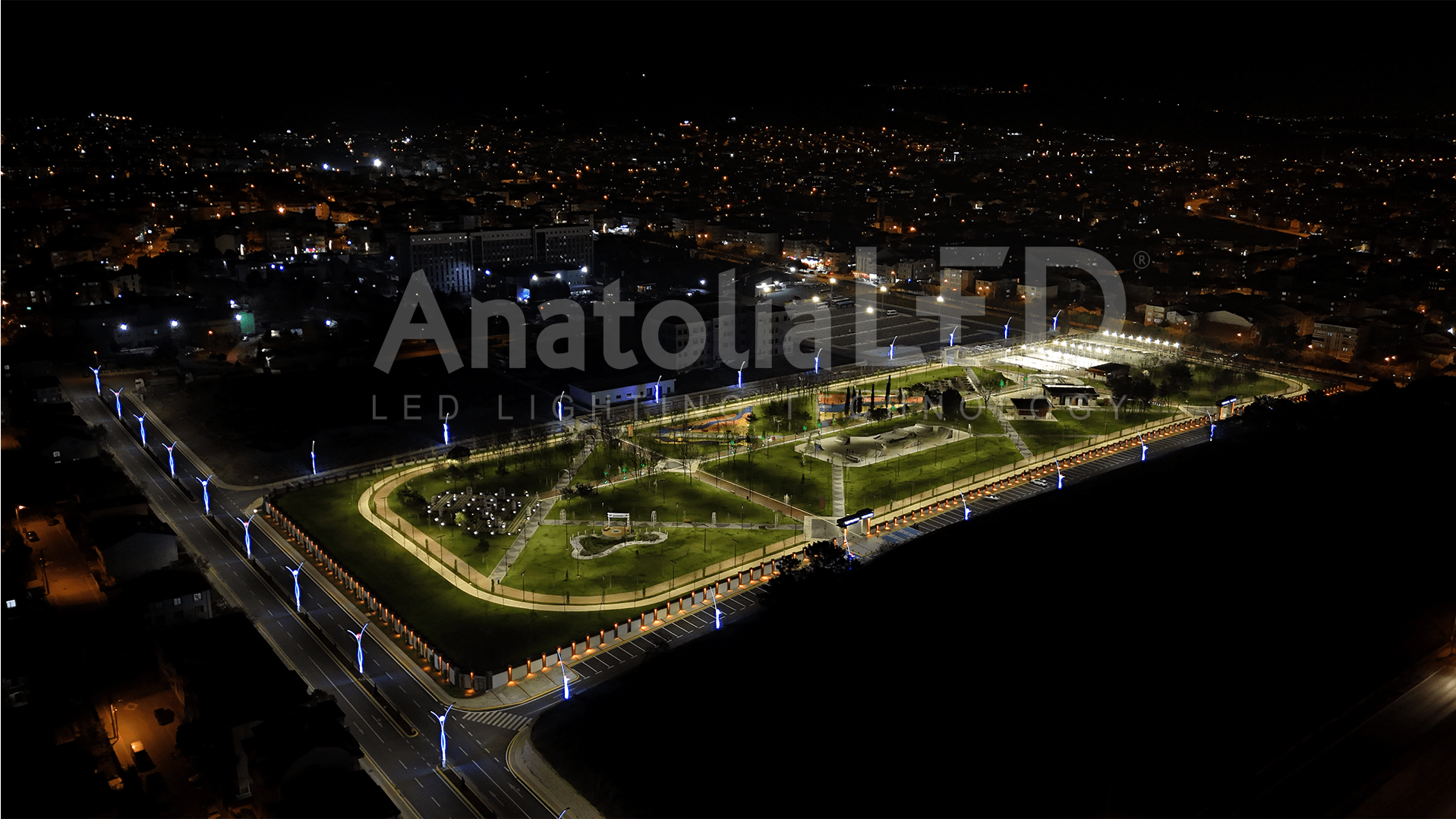 Anatolia LED | Kocaeli Büyükşehir Belediyesi Derince Sağlıklı Yaşam Aydınlatma Projesi