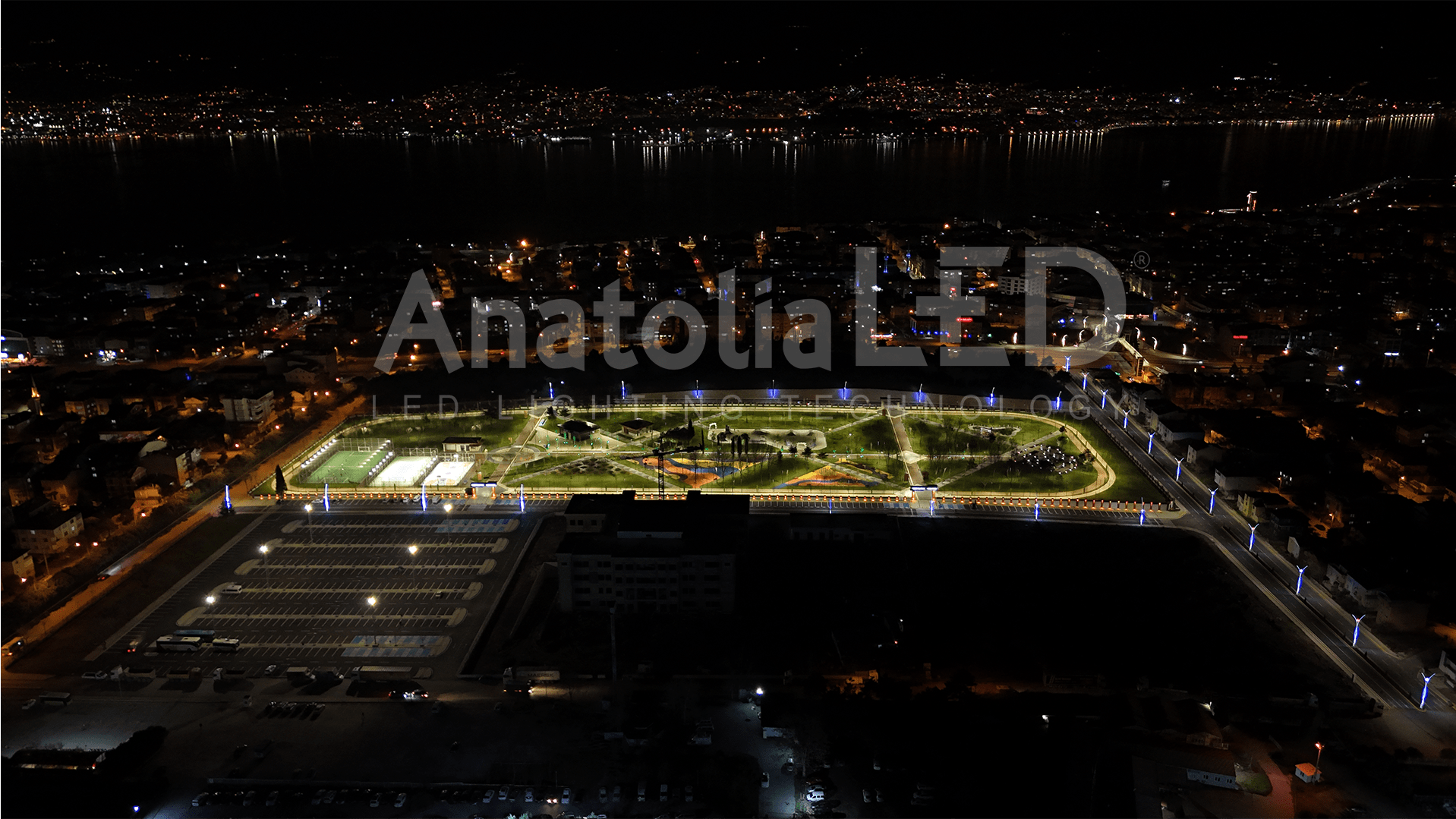 Anatolia LED | Kocaeli Büyükşehir Belediyesi Derince Sağlıklı Yaşam Aydınlatma Projesi