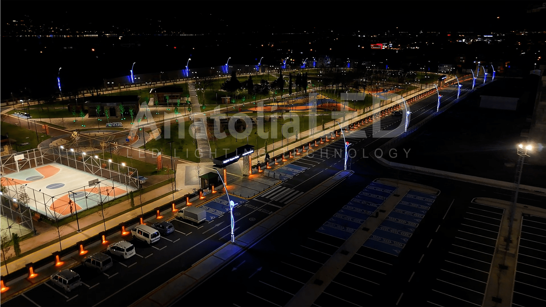 Anatolia LED | Kocaeli Büyükşehir Belediyesi Derince Sağlıklı Yaşam Aydınlatma Projesi