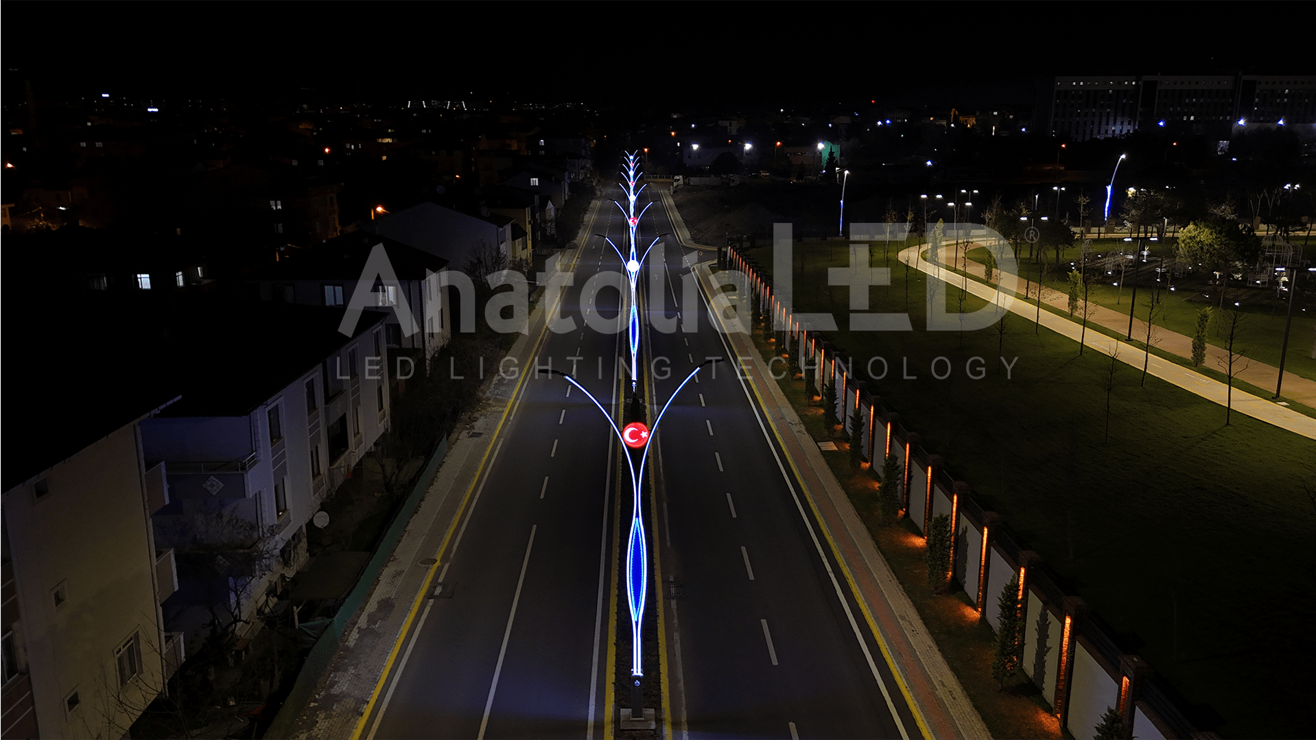 Anatolia LED | Kocaeli Büyükşehir Belediyesi Derince Sağlıklı Yaşam Aydınlatma Projesi