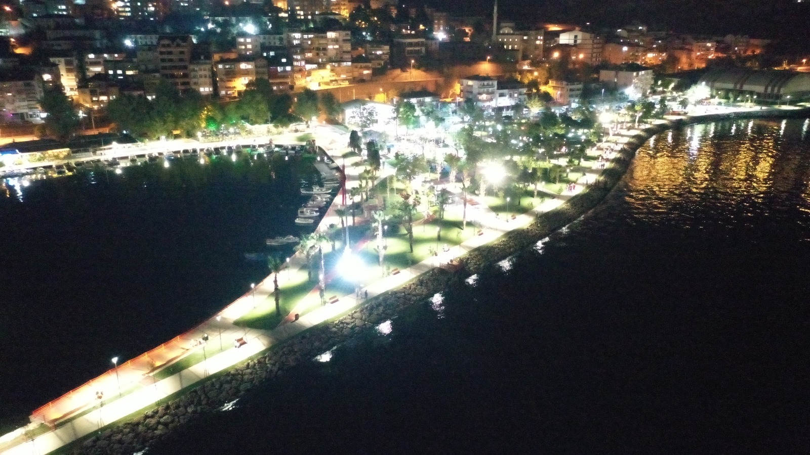 Anatolia LED | Kocaeli Büyükşehir Belediyesi Hereke Sahili Çevre Aydınlatması Yapım İşi – 2021