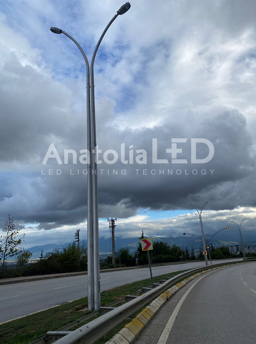 Anatolia LED | Kocaeli Büyükşehir Belediyesi Konik Direk Projesi