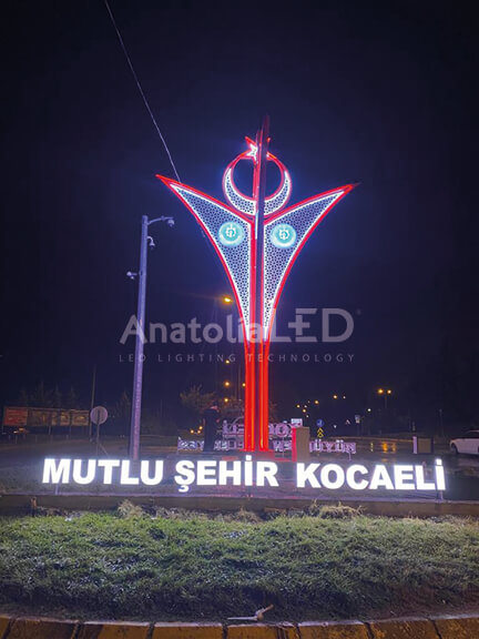 Anatolia LED | Kocaeli Büyükşehir Belediyesi Şehir Görselleri -Umuttepe-2022