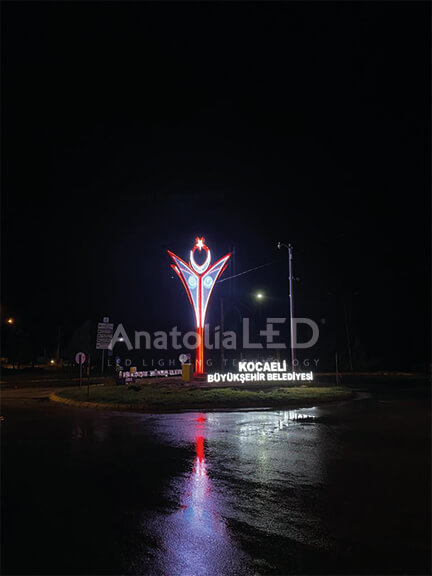 Anatolia LED | Kocaeli Büyükşehir Belediyesi Şehir Görselleri -Umuttepe-2022