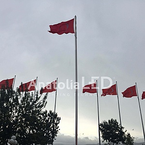 Anatolia LED | Kocaeli Derince Dekoratif Ledli Bayrak Aydınlatma 2014