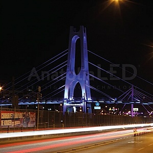 Anatolia LED | Kocaeli Büyükşehir Belediyesi D-100  Dekoratif Ledli Köprü Aydınlatma 2014