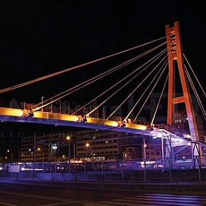 Anatolia LED | Kocaeli Büyükşehir Belediyesi D-100  Dekoratif Ledli Köprü Aydınlatma 2014