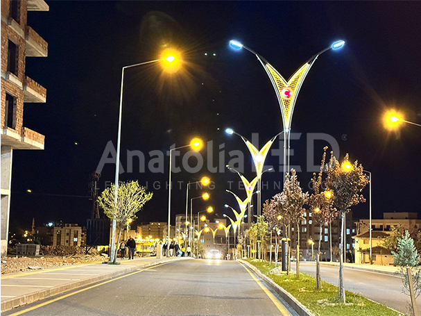 Anatolia LED | Mardin – Dargeçit Dekoratif Aydınlatma Projesi