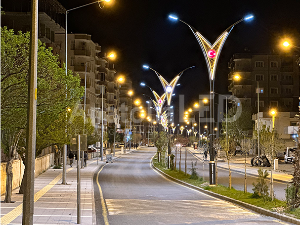 Anatolia LED | Mardin – Dargeçit Dekoratif Aydınlatma Projesi