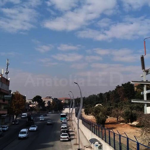 Anatolia LED | Şanlıurfa Büyükşehir Belediyesi Açiksu Caddesi Dekoratif Aydınlatma Yapım İşi / 2020
