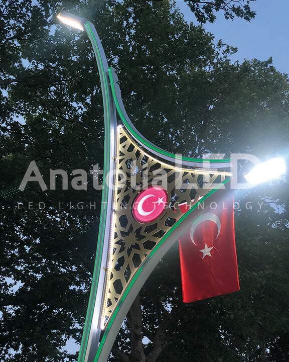 Anatolia LED | Susurluk Belediyesi İstasyon ve Milli Kuvvetler Caddeleri Dekoratif Aydınlatma Yapım İşi – 2020