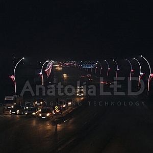 Anatolia LED | Tekirdağ Çerkezköy Belediyesi Dekoratif Ledli Yol Aydınlatma Yapım İşi – 2017