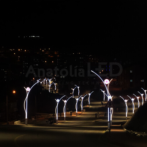Anatolia LED | Yozgat Belediyesi Dekoratif Aydınlatma Yapım İşi / 2020