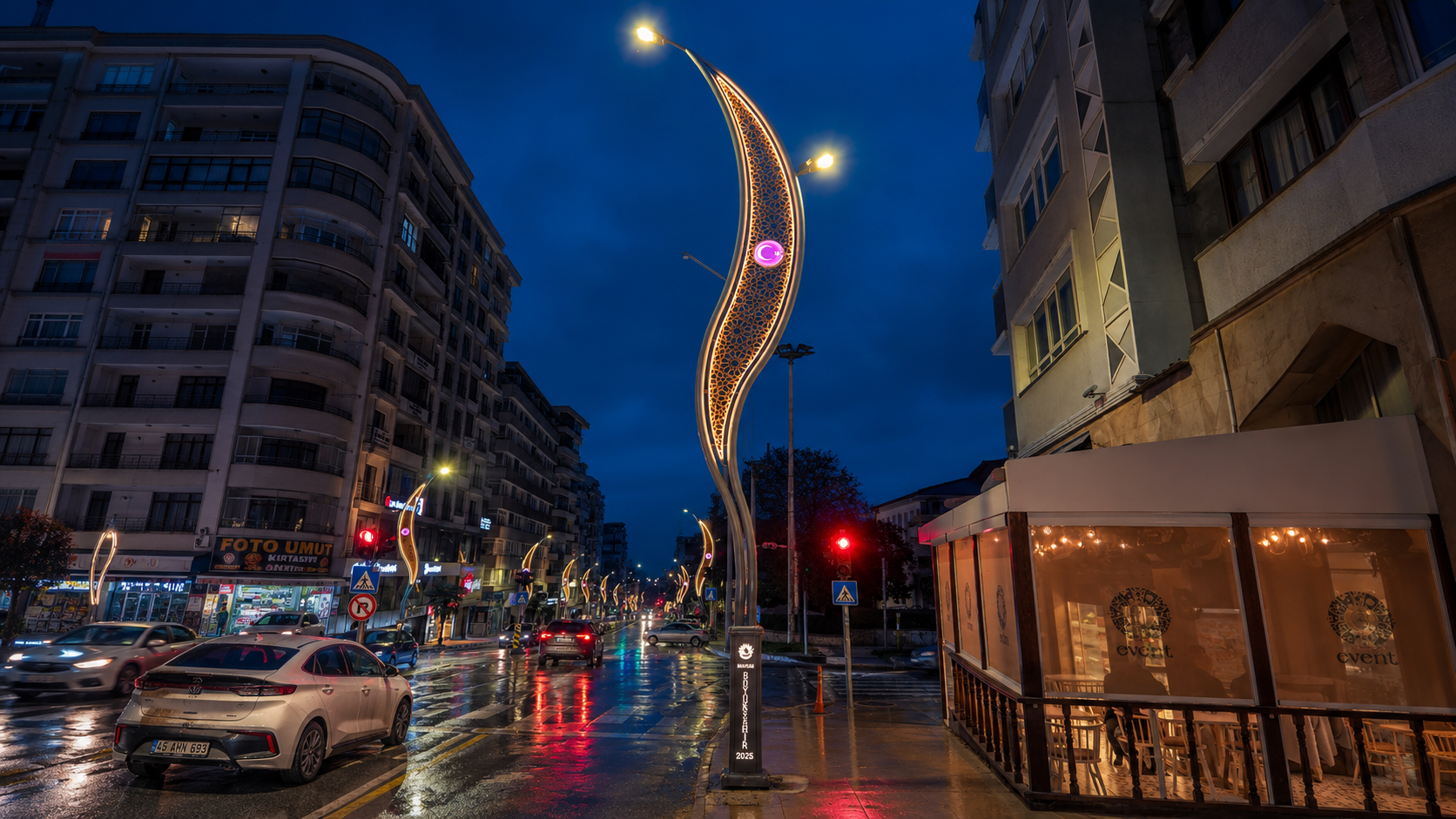 Anatolia LED | Samsun Büyükşehir Belediyesi Lise Caddesi Aydınlatma Projesi